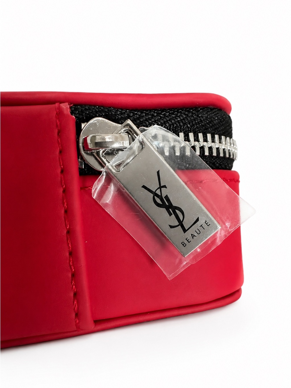 Yves Saint Laurent Studded Cosmetic Bag & Pouch Bundle • 201 Rosewood Blush - Picture 4 of 14